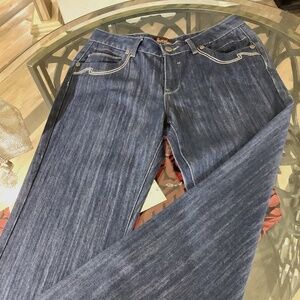 BARCELINO PREMIUM DENIM WITH SILVER  TOP STITCHING ON FRONT &pkts